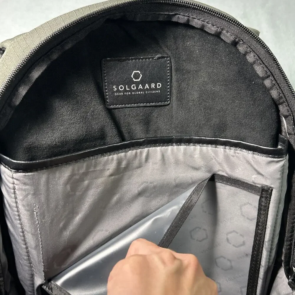 Solgaard Black Lifepack Shore-Tex Backpack Ripstop Durable Hiking Tactical Flaws